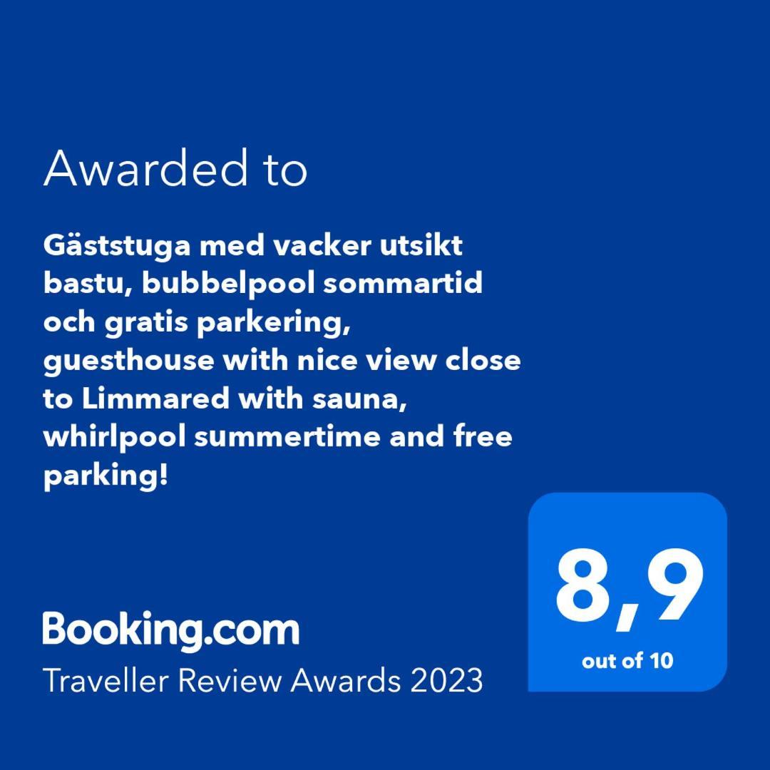 Gaeststuga I Vacker Natur, Bastu, Bubbelpool Sommartid Och Gratis Parkering Naera Ulricehamn Och Lassalyckan, Guesthouse With Nice View With Sauna And Free Parking Close To Dalsjoefors And Fishing Бурос Экстерьер фото